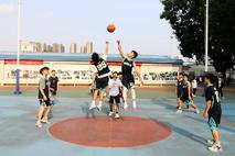 茂名市高级技工学校举办第27届“创业杯”学生男子篮球赛
